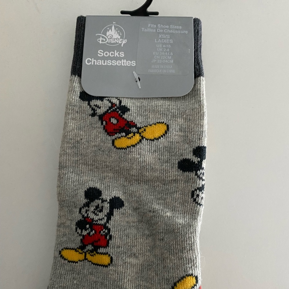 Mickey Mouse socks
